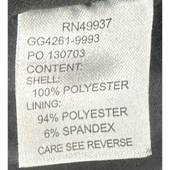 Tail White Label Womens Skirt Tennis Lined Stretch Pull On Skort Black Size 14 - Picture 8 of 10